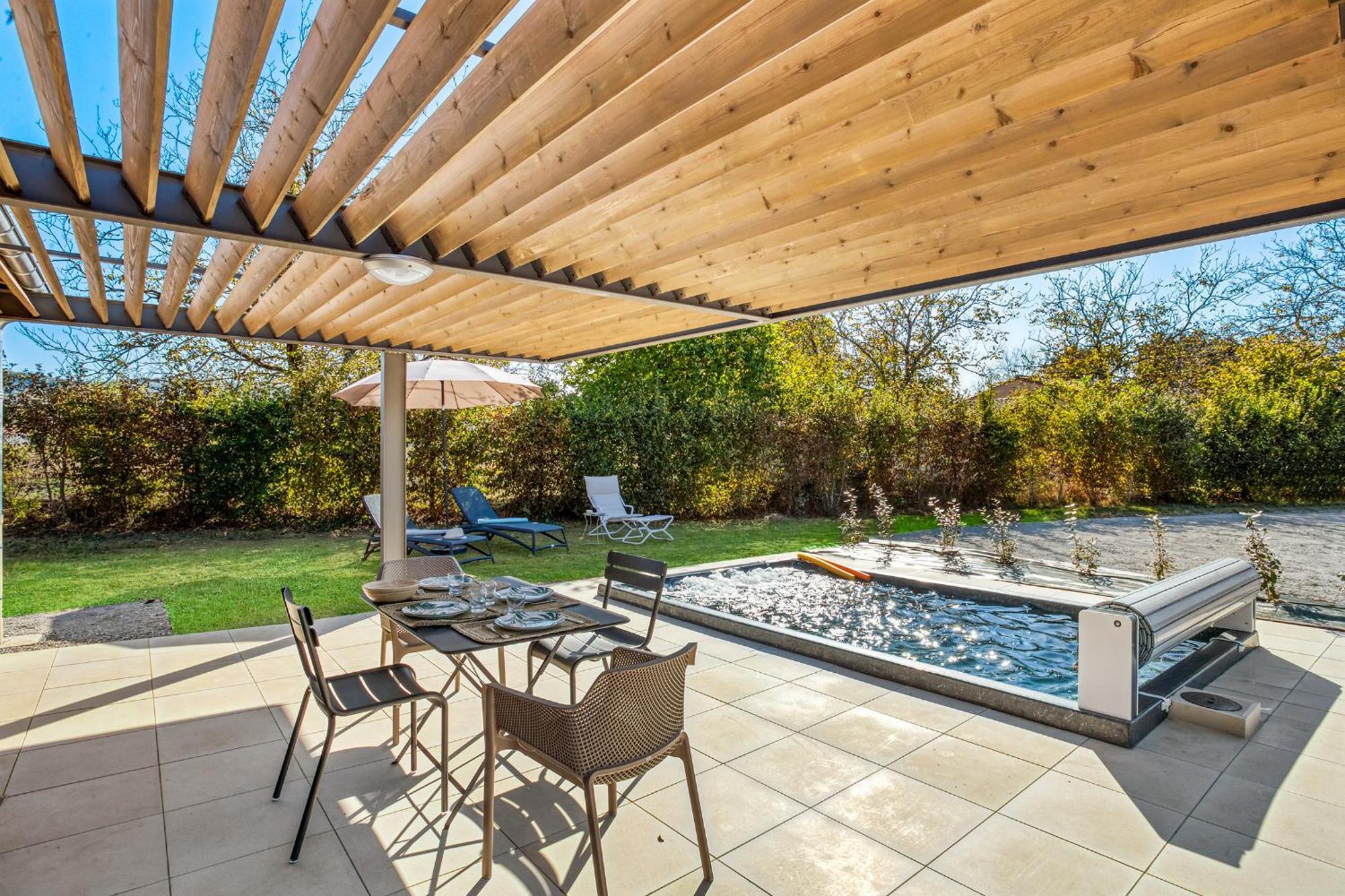 La Plaine Aux Etoiles - Maison Individuelle Avec Piscine Balneo Privative Et Jardin Domme Eksteriør billede